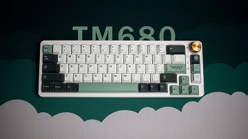 TM680 Keyboard Kit | Gateron Milky Black KS-3X1 Lubed | Tempest Mod