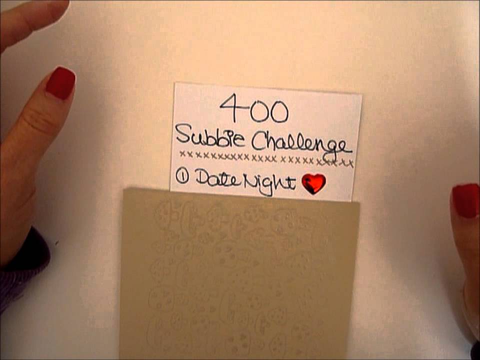 400 Subbie Challenge *Revised Deadline*