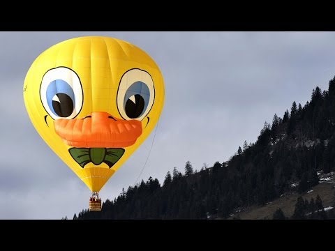 Фестиваль воздушных шаров прошёл в Швейцарии (новости)