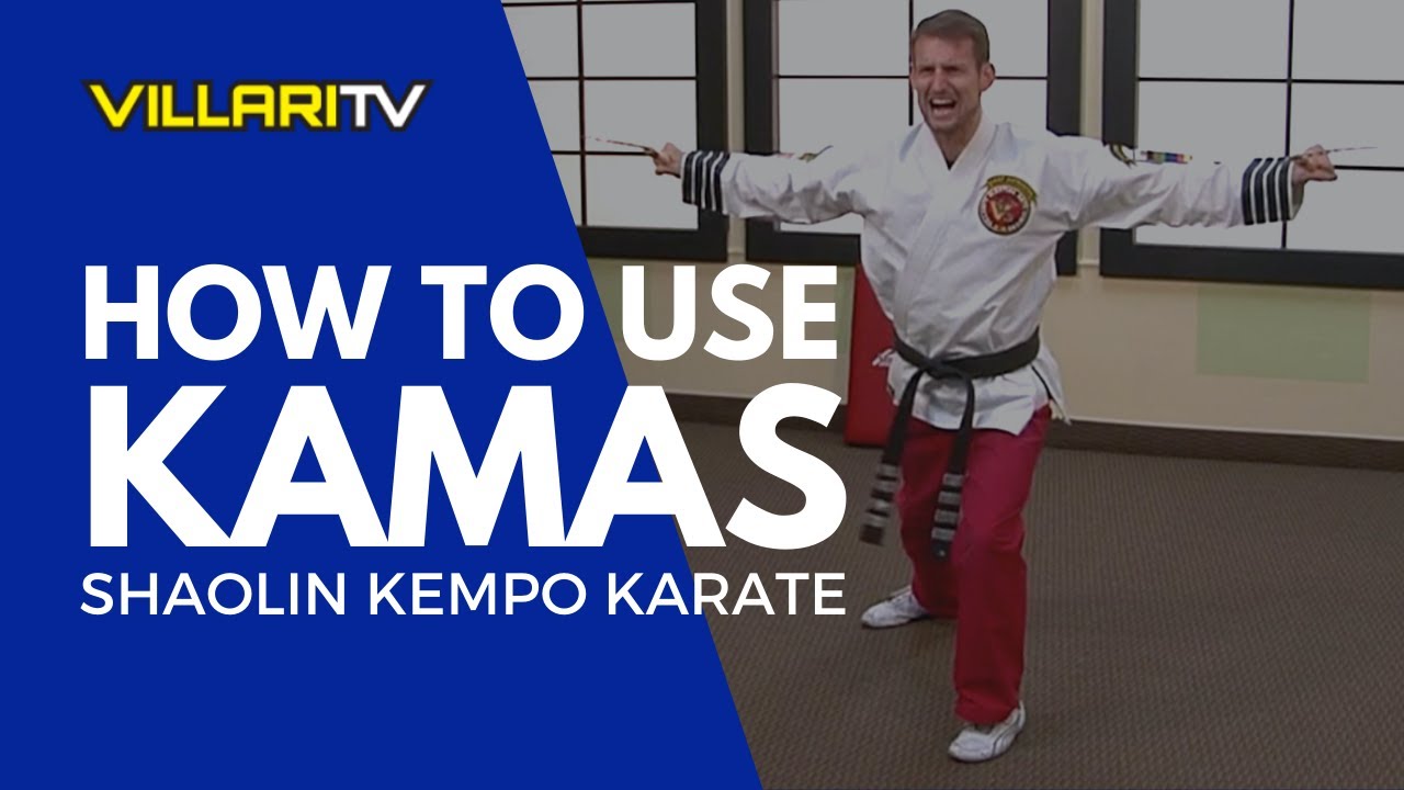 How to Use Kamas Shaolin Kempo Karate YouTube