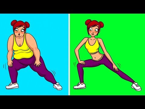 Video: Cómo reducir la grasa sin hacer ejercicio (con imágenes)