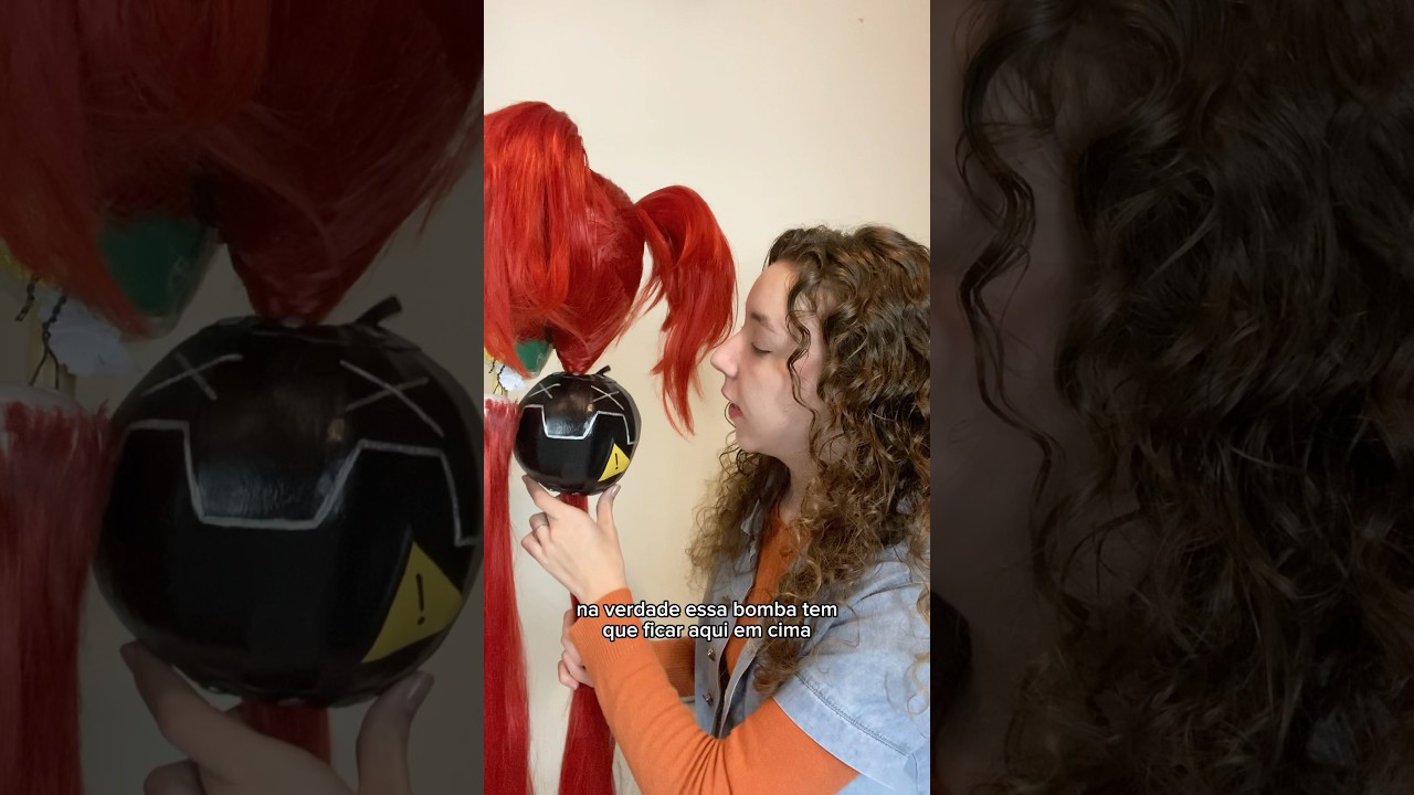Fazendo minha primeira peruca estruturada - #cosplay #cosmaker