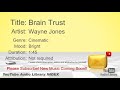 New Free Music 2018 Brain Trust Wayne Jones Cinematic Bright YouTube Audio Library BGM