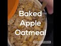 Apple Oatmeal Bake