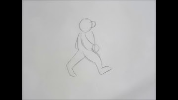 Walk Cycle Animation Test 1