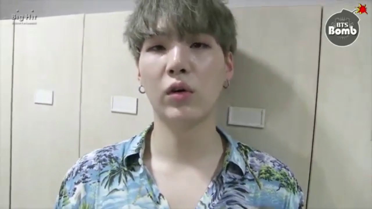 yoongi talking in pout for 2 minutes straight - YouTube