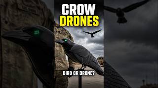 Crow Shaped Drones Look So Real They Could Hide In Plain Sight #drones #tech