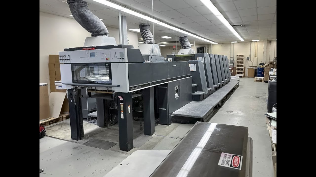 2002 Heidelberg CD74-6+LX F from Trinity Printing Machinery USA