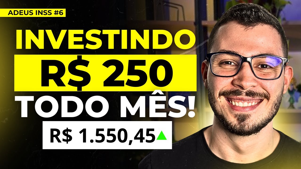 R$ 1.500 INVESTIDOS, QUANTO RENDE? CARTEIRA EM ALTA! | ADEUS INSS #06