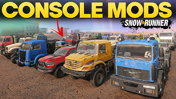 10 Best Console Mods Vehicles We Need in SnowRunner Everything You Need to Know