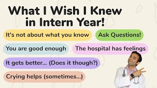 Intern Year - You Got This (Even Though You Might Cry Sometimes 😂)