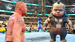 ❄️Full Match | Brock Lesnar vs The Baby : WWE2K May 19, 2024