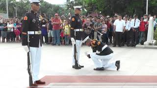 WATCH: Changing of the Guard at Rizal Monument in Luneta Park, Manila