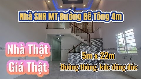 Bán nhà shr mỹ hạnh nam đức hòa long an. MT đường bê tông thông