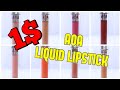 [SWATCH + REVIEW] 1$ AOA WONDER MATTE LIQUID LIPSTICK