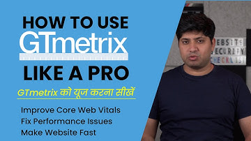 How To Use GTmetrix Like A PRO | Improve Web Vitals Score With GTmetrix | Improve Website Speed