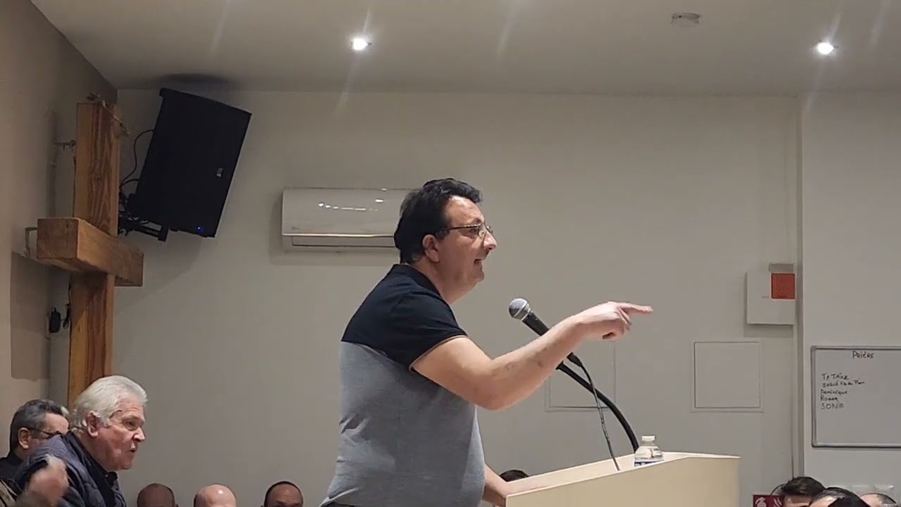 Pasteur Michel Calot-mission de Saint Pierre de Chandieu du 11/02/23