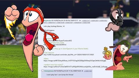 /v/ plays Worms Armageddon: Sonichu
