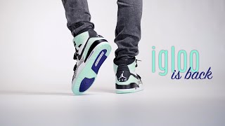 Air Jordan Legacy 312 Igloo On Foot 4k Youtube