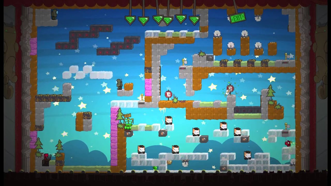 Battleblock Theater 6-3 Solo Co-op - YouTube