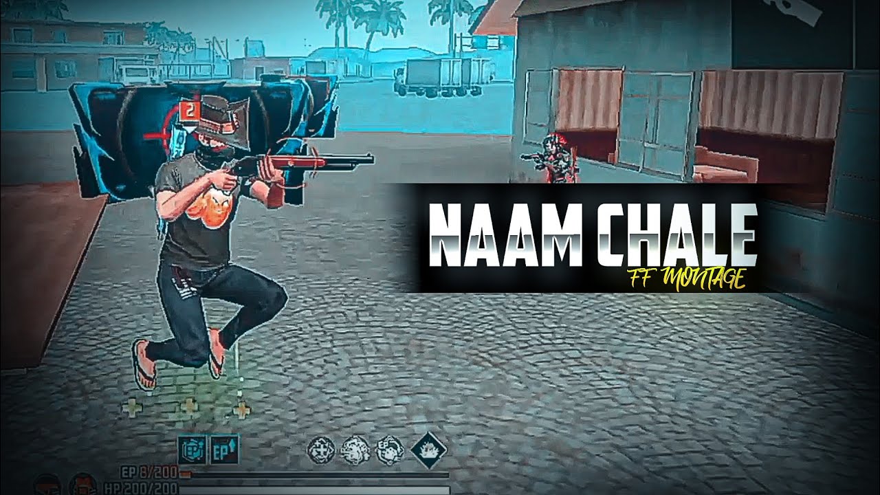 NAAM CHALE 😈 | Free Fire Montage | Trending Song | Pro Gameplay | FF Status