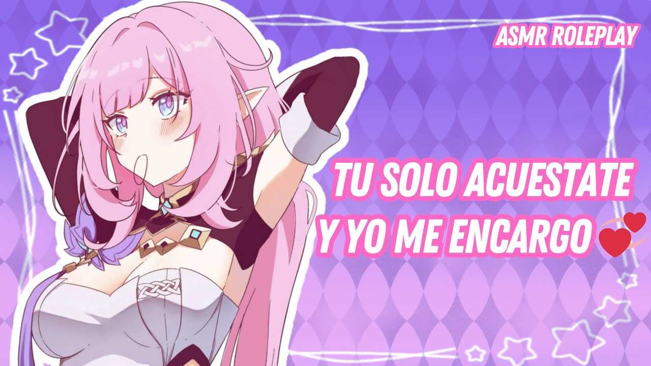 Te relajo con amor 💕 | ASMR Roleplay Español (Novia Cuida de Ti)