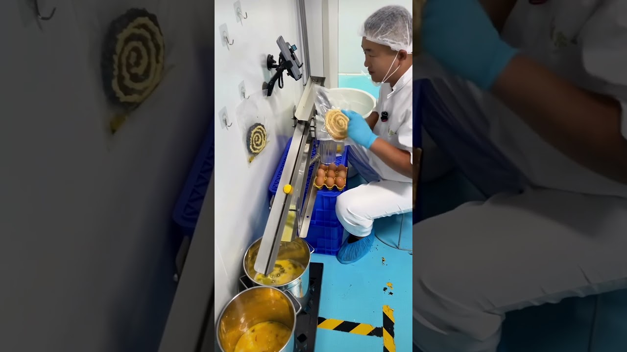 Egg yolk and egg white separation process