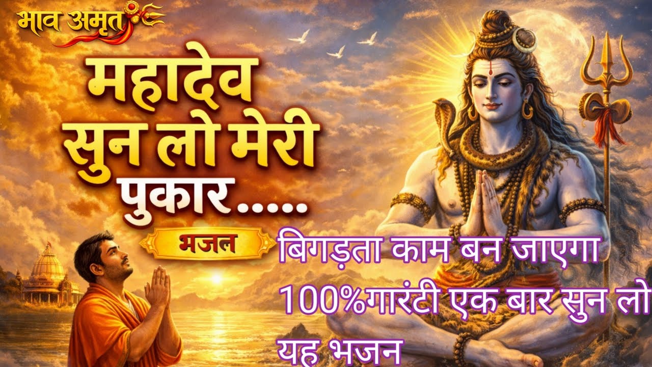 🙏महादेव 🕉️🙏🕉️सुन लो मेरी पुकार ❤️❤️.....