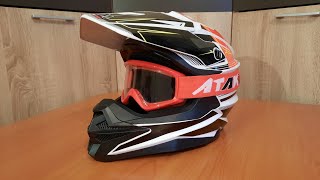 Обзор шлема AiM JK803 и маски ATAKI HB-319