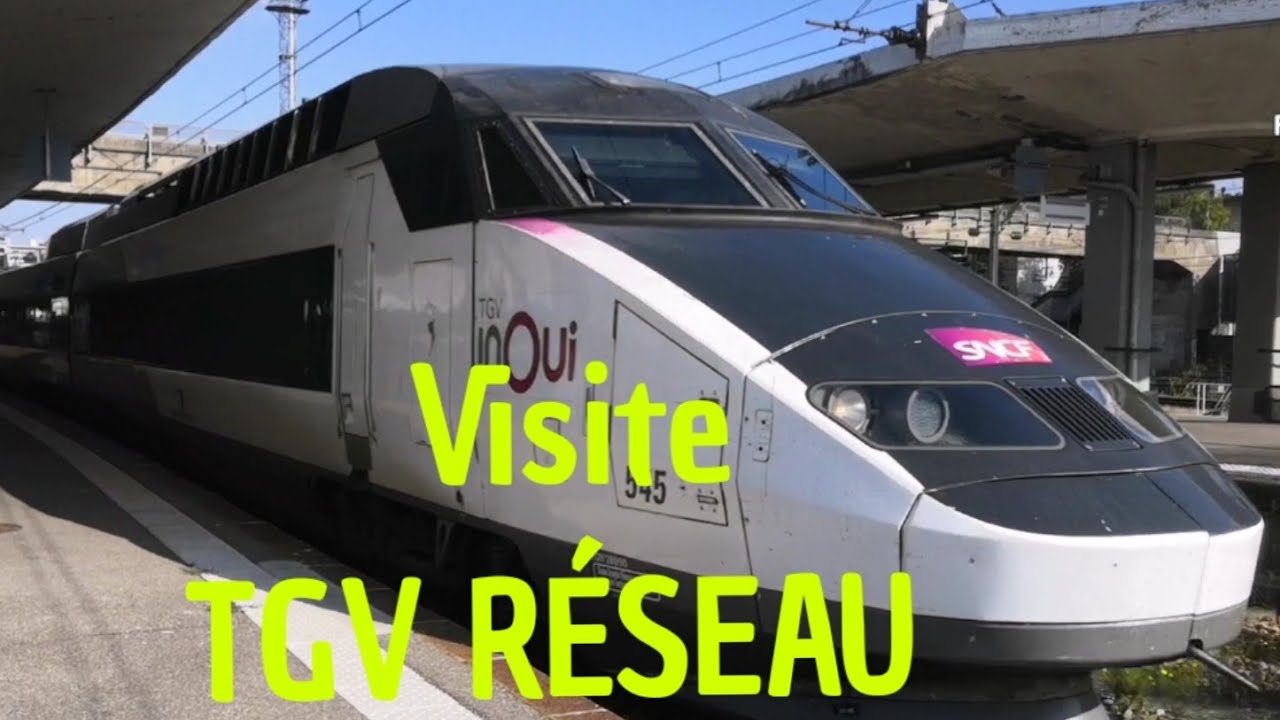 Visite du TGV Réseau Nice Nancy