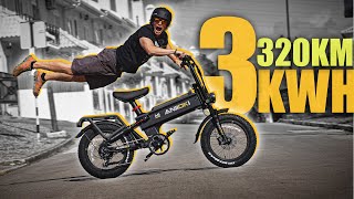 Bicicleta Com A Maior Bateria - Aniioki A8 Pro Max (teste Longoooo Da Autonomia Real)