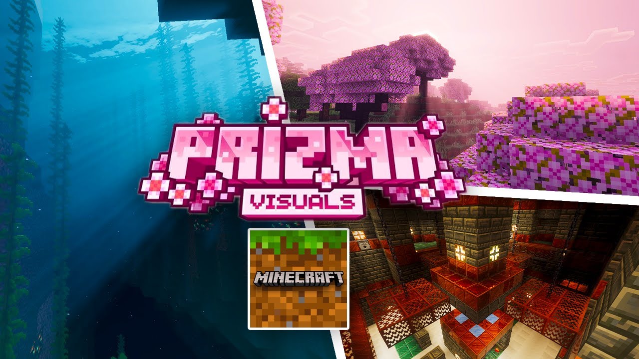 Prizma Visuals 2.0 – Яркий визуальный ресурспак для Minecraft Bedrock (без задержек!)