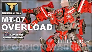 Mechanical Team MT-07 Overload KO Oversized SS-66 Combiner Transformers ROTF Devastator