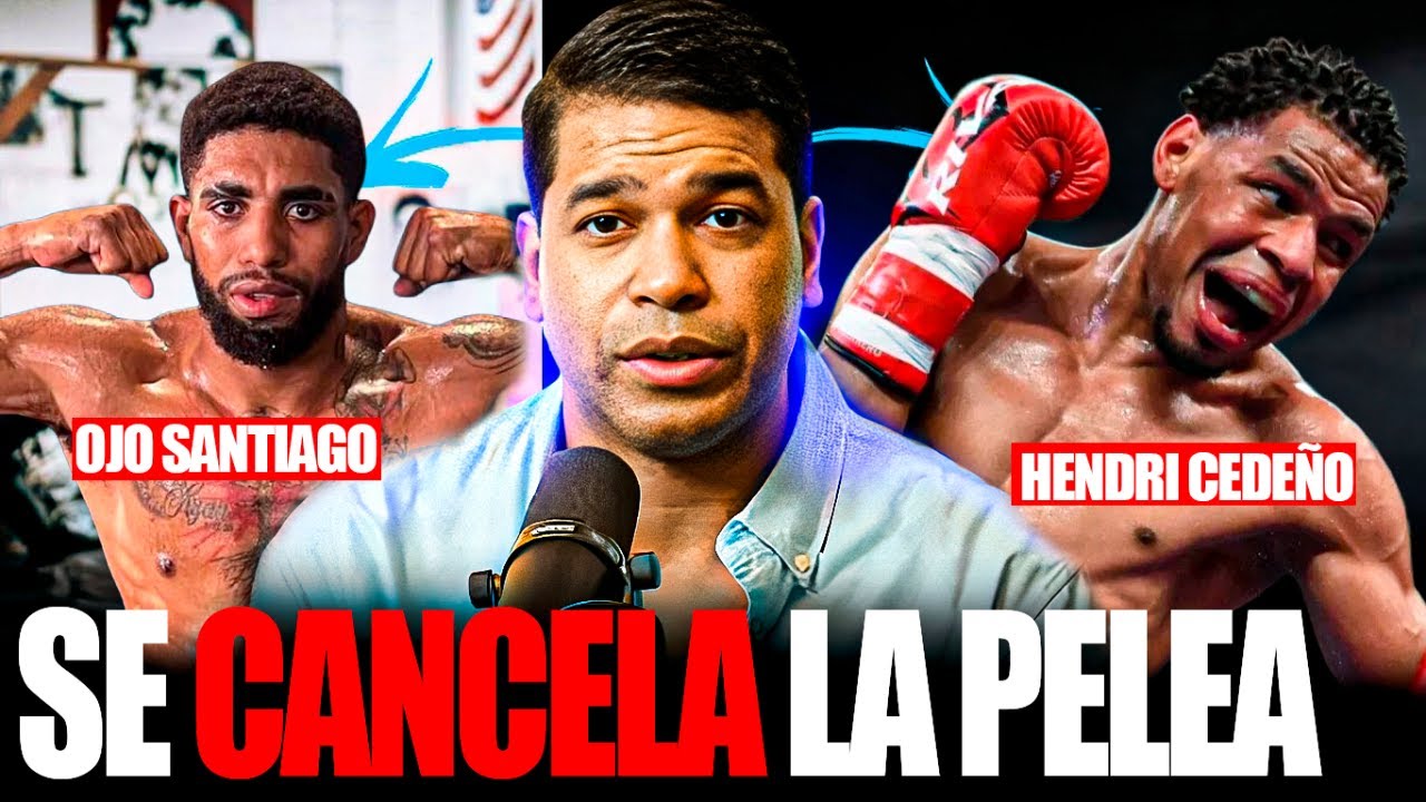 Hendri Cedeño vs Alfredo Santiago Esta CANCELADO