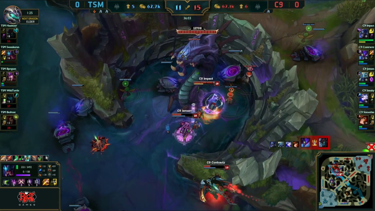 C9 vs TSM - MF Support Ult