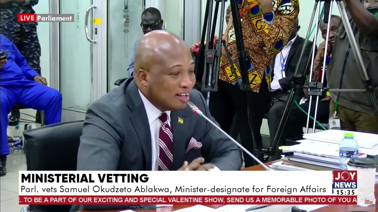 Rockson Nelson Dafeamekpor quizzes Okudzeto Ablakwa in Ewe—check out his fluent response!