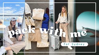 Pack with me for a week in Sydney ✈️ my travel bag essentials & tips for *minimalistic packing* by Anna Sophia 591 views 7 months ago 15 minutes