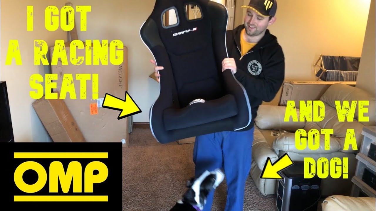 Unboxing My OMP Champ R Racing Seat! 