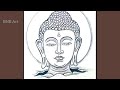 Easy Steps to Draw Buddha's Serene Face | Sacred Art Drawing