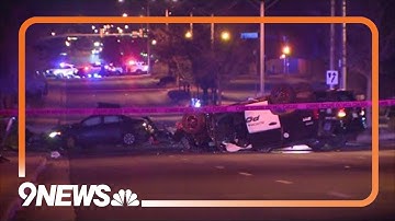 1 killed, officer hurt in rollover crash