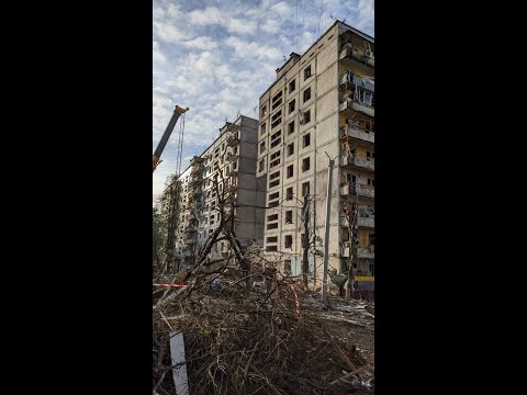 Запорожье. Ракетный удар ночью