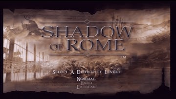 Shadow of Rome - My Saved game