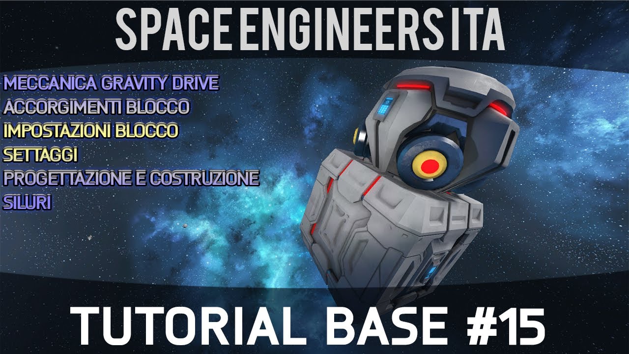 Space Engineers Tutorial ITA #15 (Gravity Drive/Siluri) - YouTube