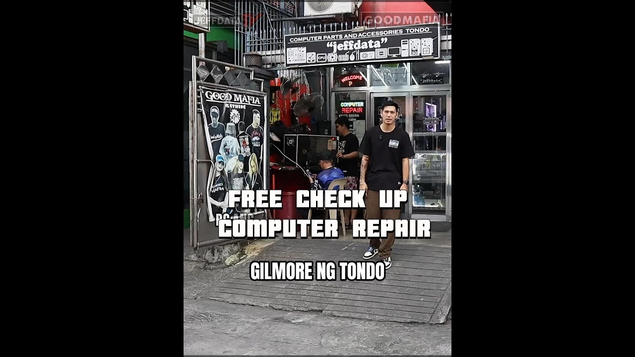 Tondo Computer FREE CHECK UP NG COMPUTER GILMORE NG TONDO - jeffdata PC - YouTube