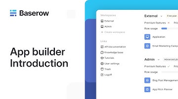 Introduction to Baserow Application Builder