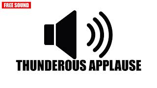 Thunderous Applause Sound Effect Free Sound Effect - No Copyright Sfx