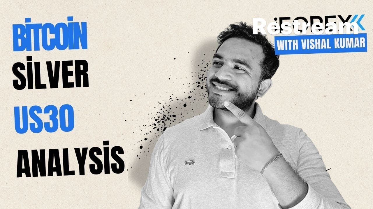 LIVE MARKET ANALYSIS | SILVER • BITCOIN • US 30