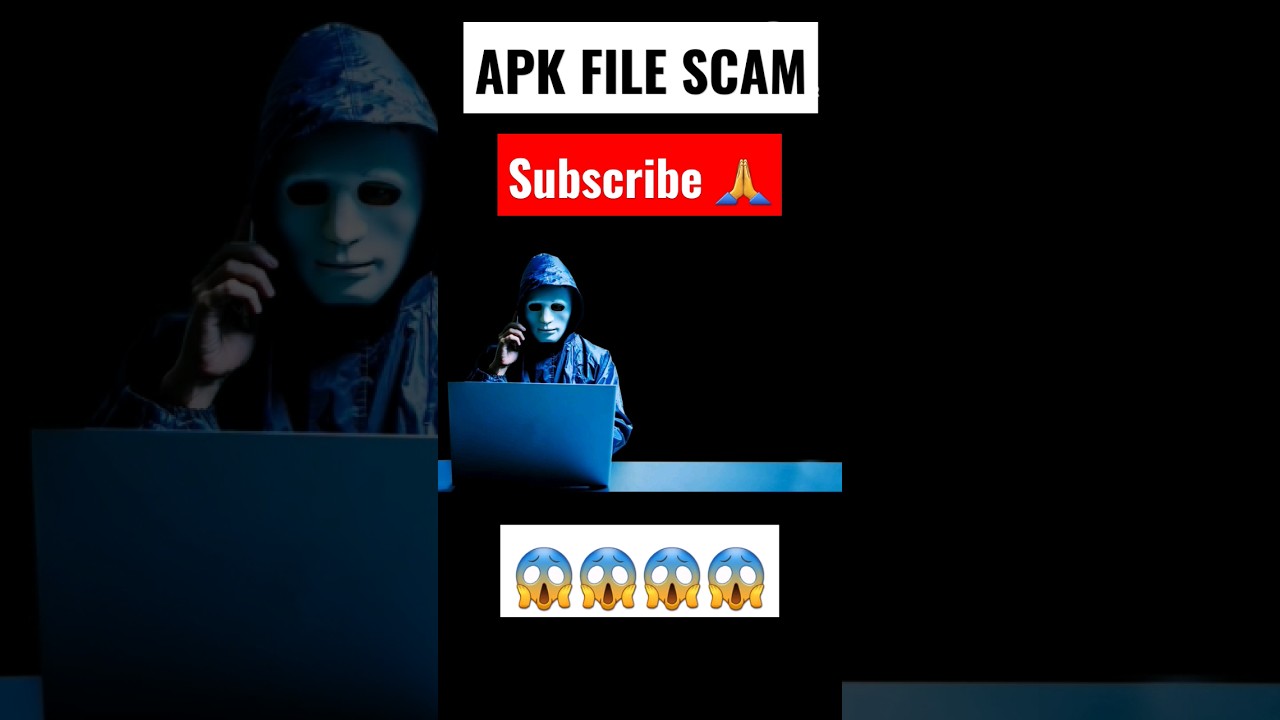 APK FILE SCAM 😱😱🤔/