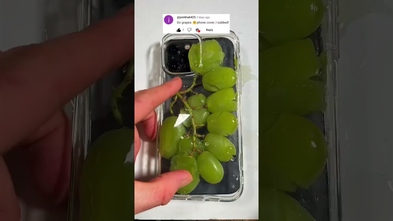 I Made A GRAPES Phone Case 