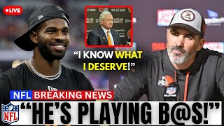 Browns Owner Jimmy Haslam CATCHES Stefanski In Heated Argument Over Shedeur Sanders First NFL Start!